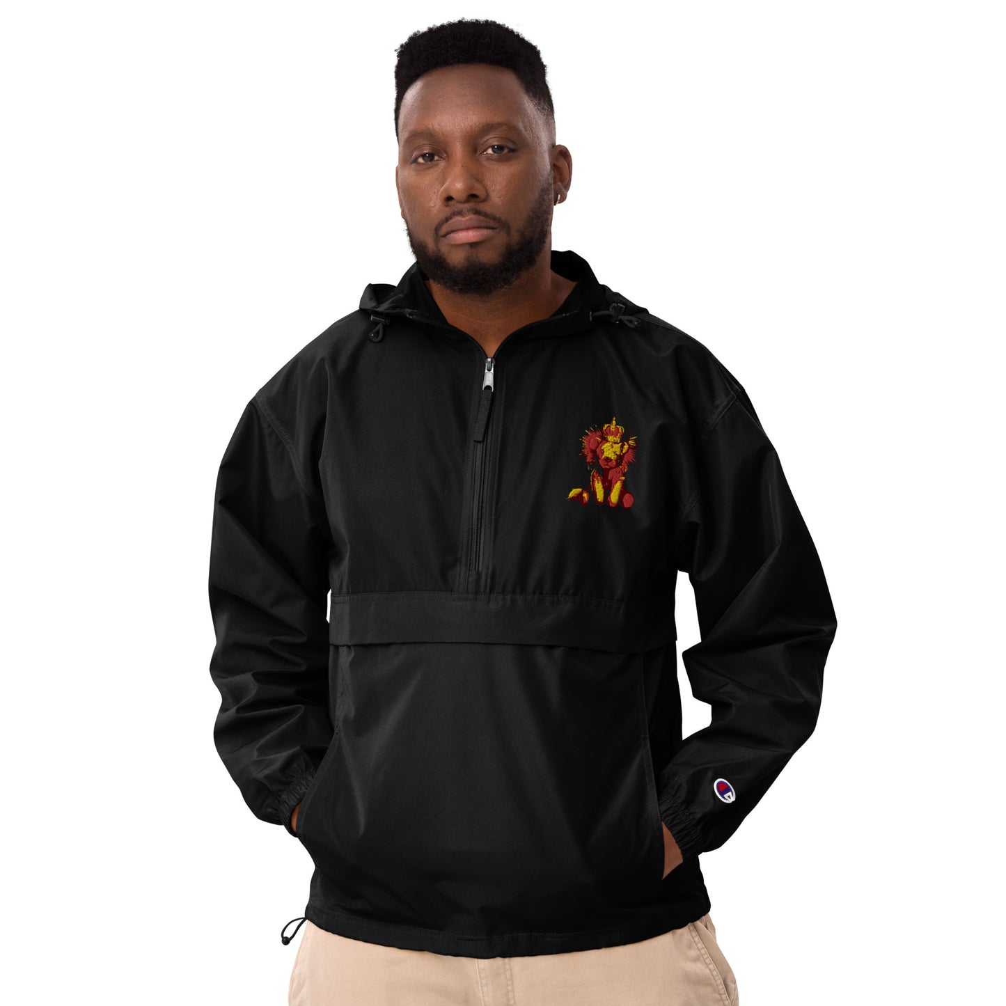 King Embroidered Champion Packable Jacket