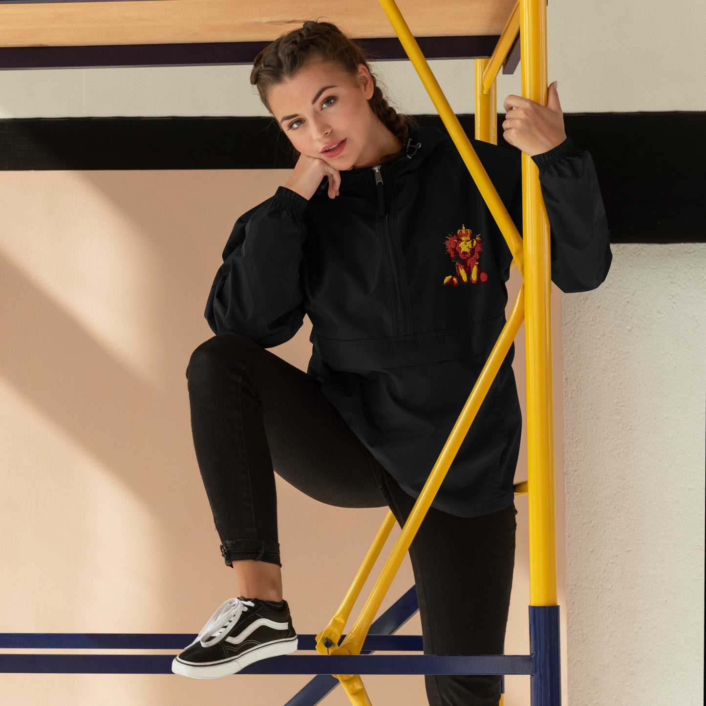 King Embroidered Champion Packable Jacket