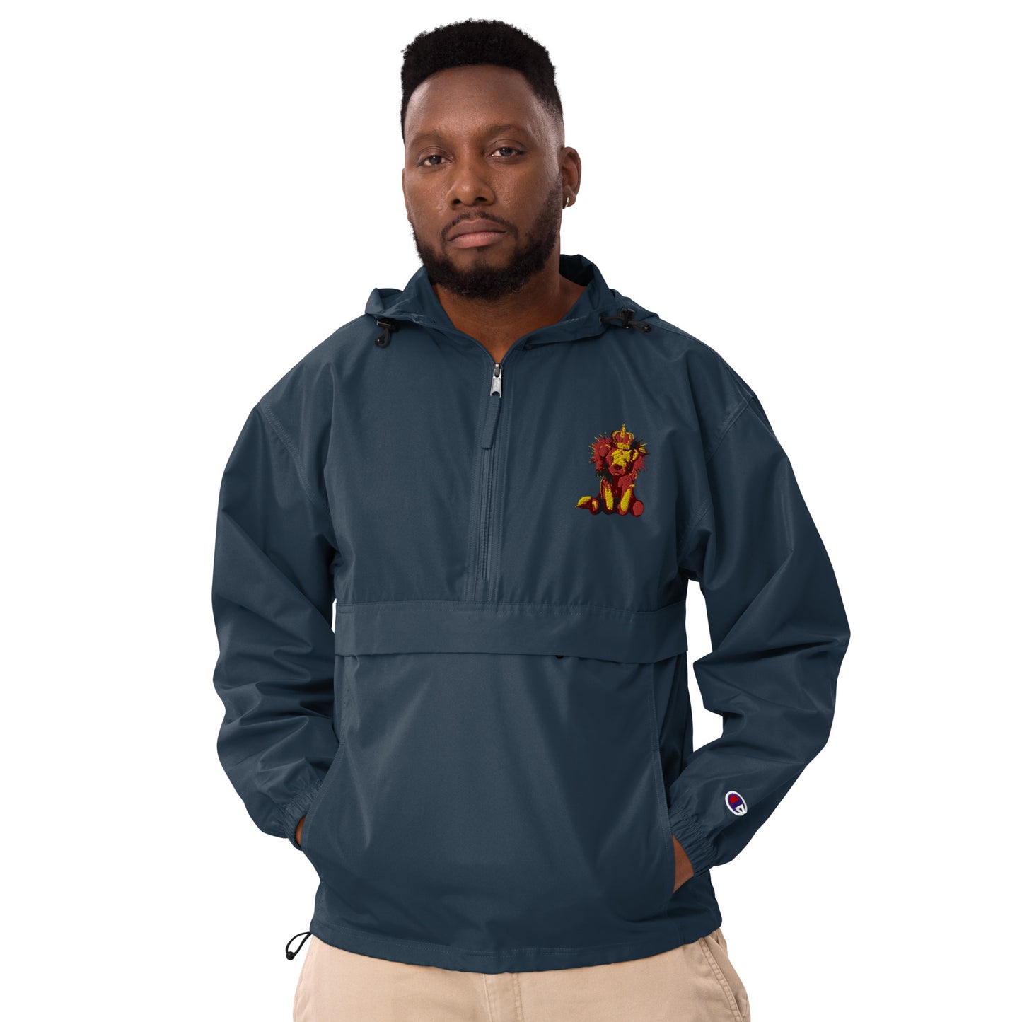 King Embroidered Champion Packable Jacket