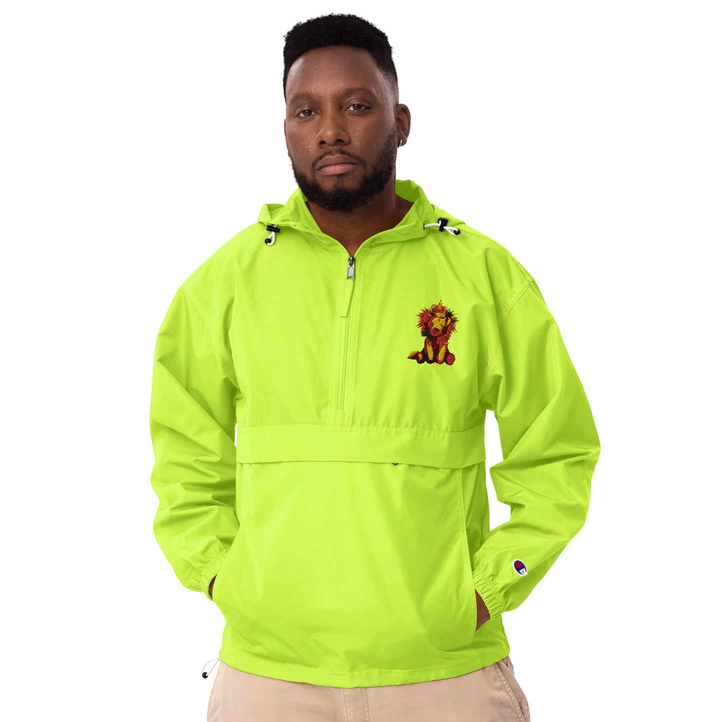 King Embroidered Champion Packable Jacket