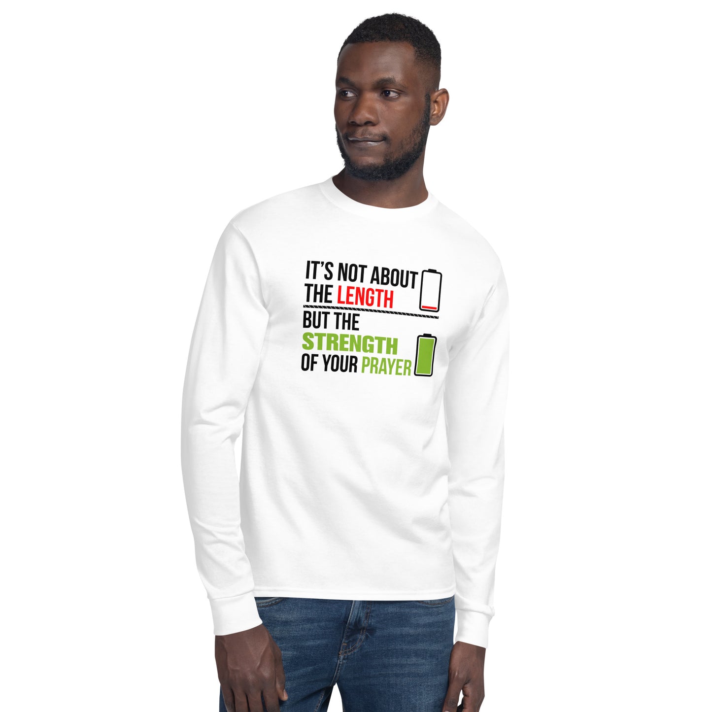 Strength Men's Champion Long Sleeve Shirt