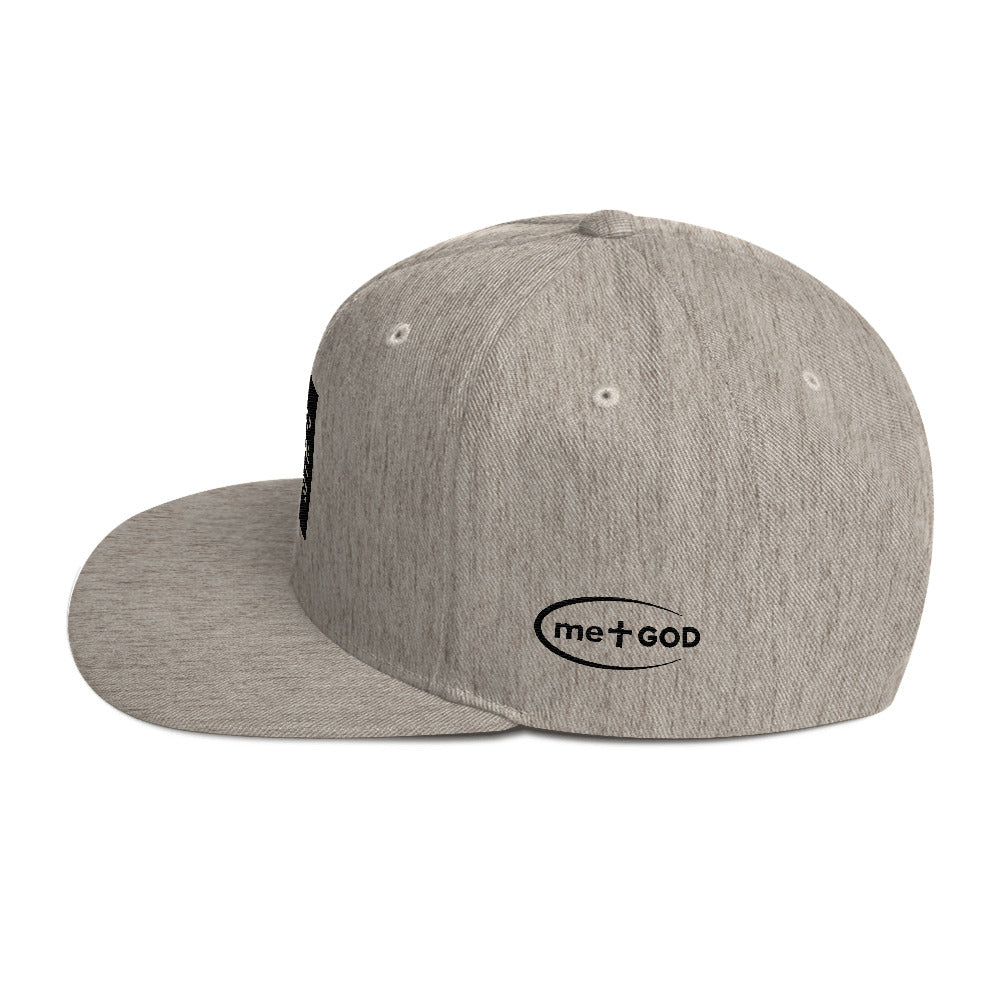 W+P Snapback Hat (black block)