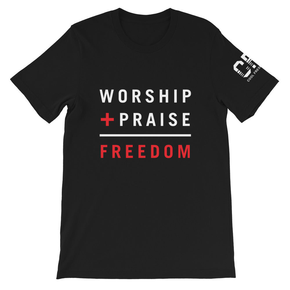W+P=FREEDOM T-Shirt (black T)