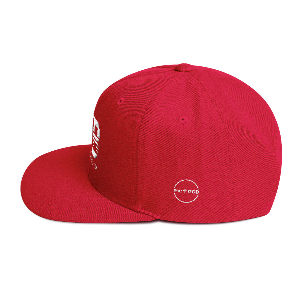 CFB Snapback Hat (White)