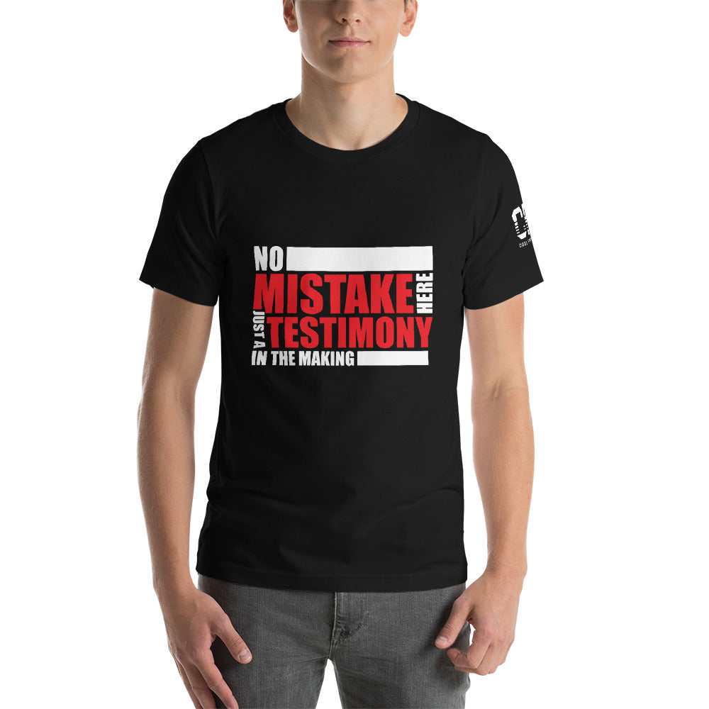 No Mistake T-Shirt (black T)