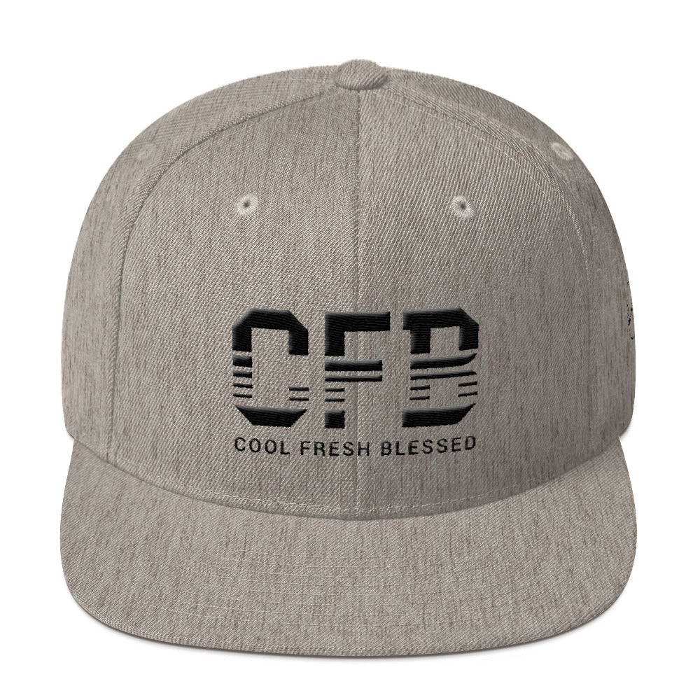 CFB Snapback Hat (Black)