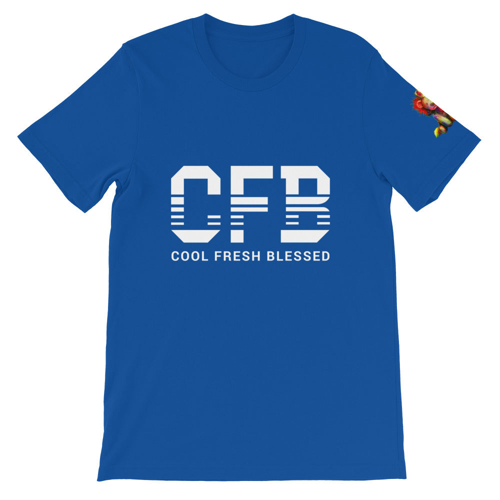 CFB King on Sleeve T-Shirt (white)