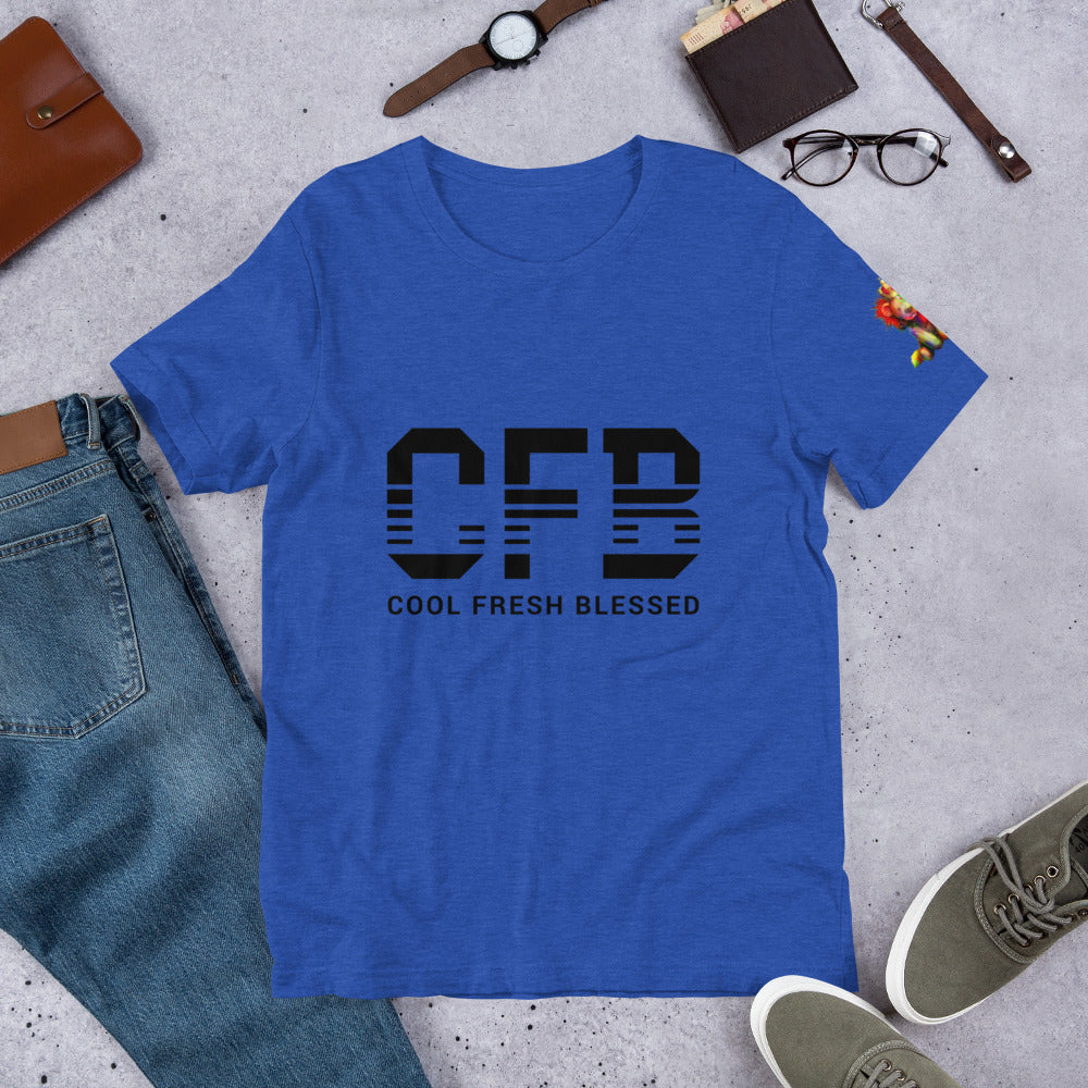 CFB King on Sleeve T-Shirt (Black)