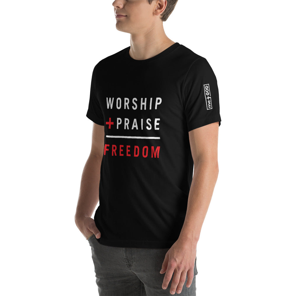 W+P=FREEDOM T-Shirt (black T)