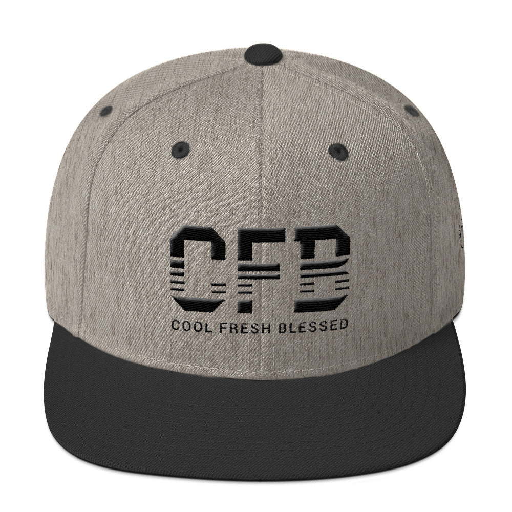 CFB Snapback Hat (Black)