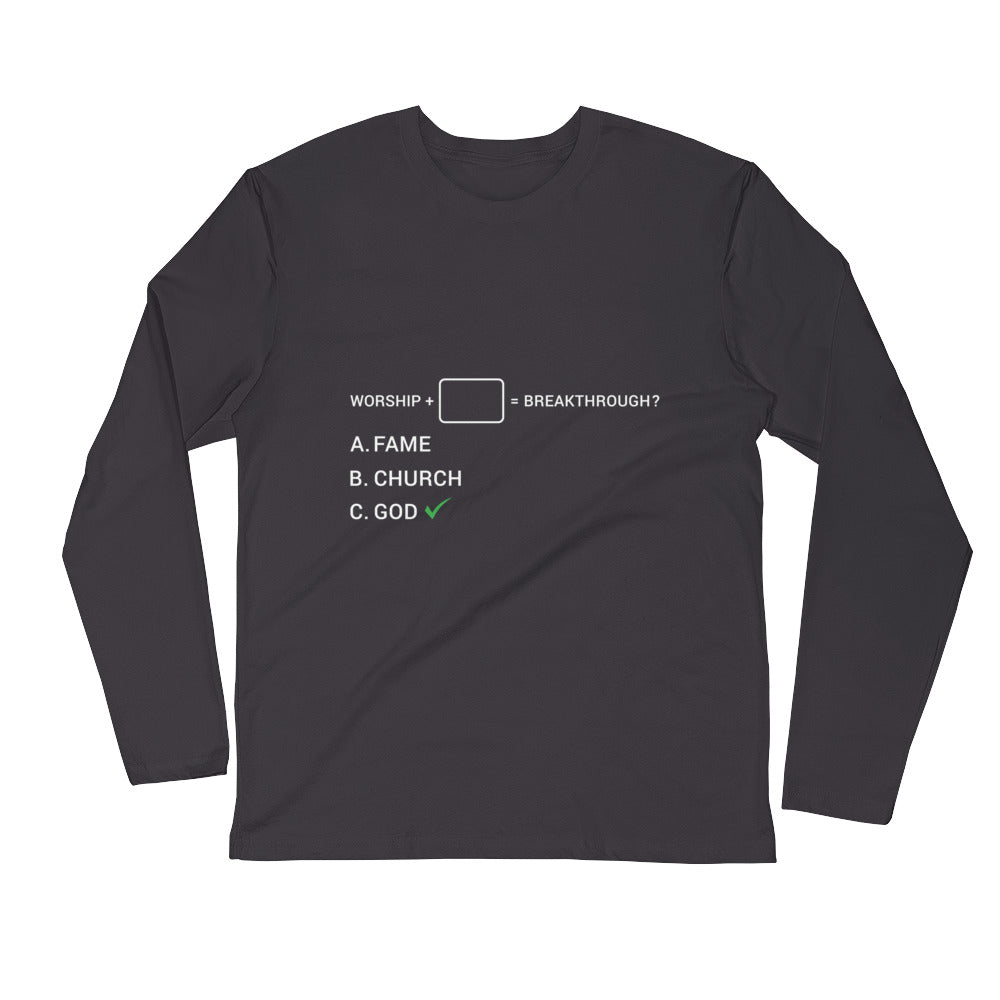 BREAKTHROUGH Fitted Crew (Black)