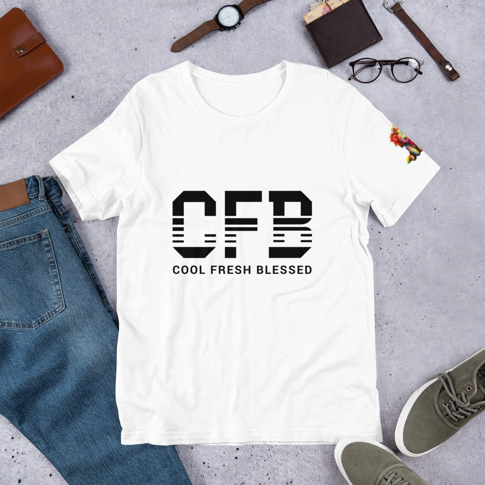 CFB King on Sleeve T-Shirt (Black)