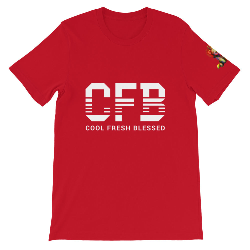 CFB King on Sleeve T-Shirt (white)