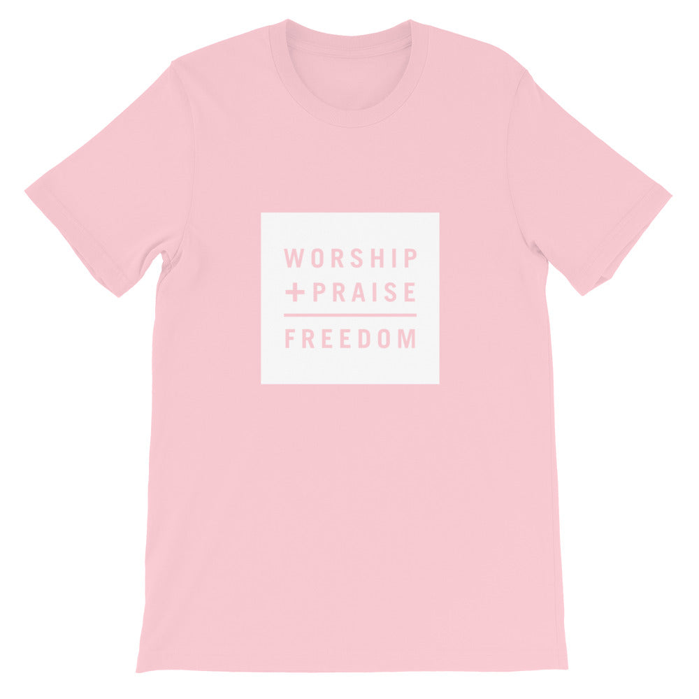 W+P=FREEDOM T-Shirt (white block)