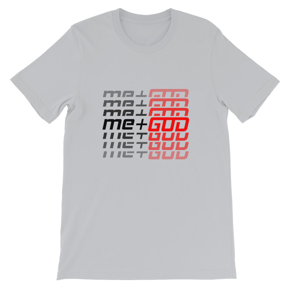 me+GOD Echo T-Shirt (black/red)