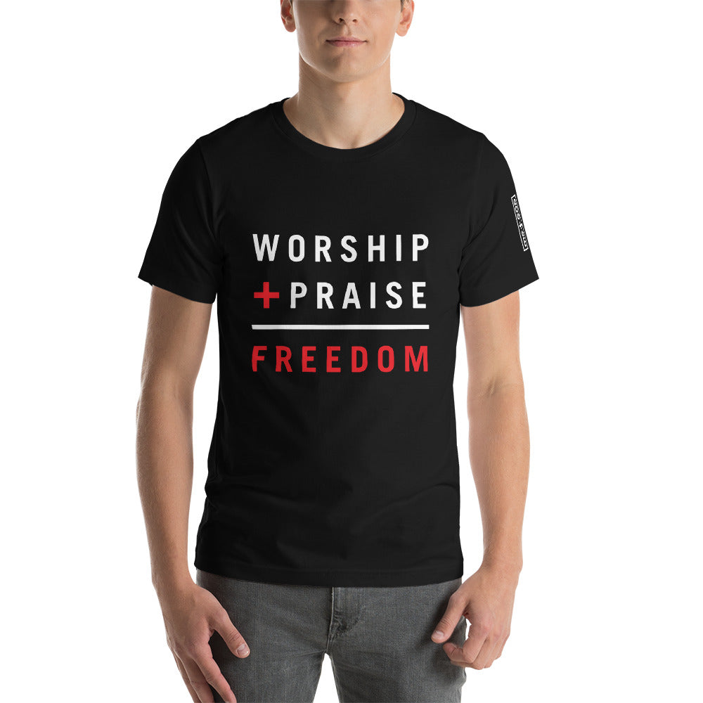 W+P=FREEDOM T-Shirt (black T)