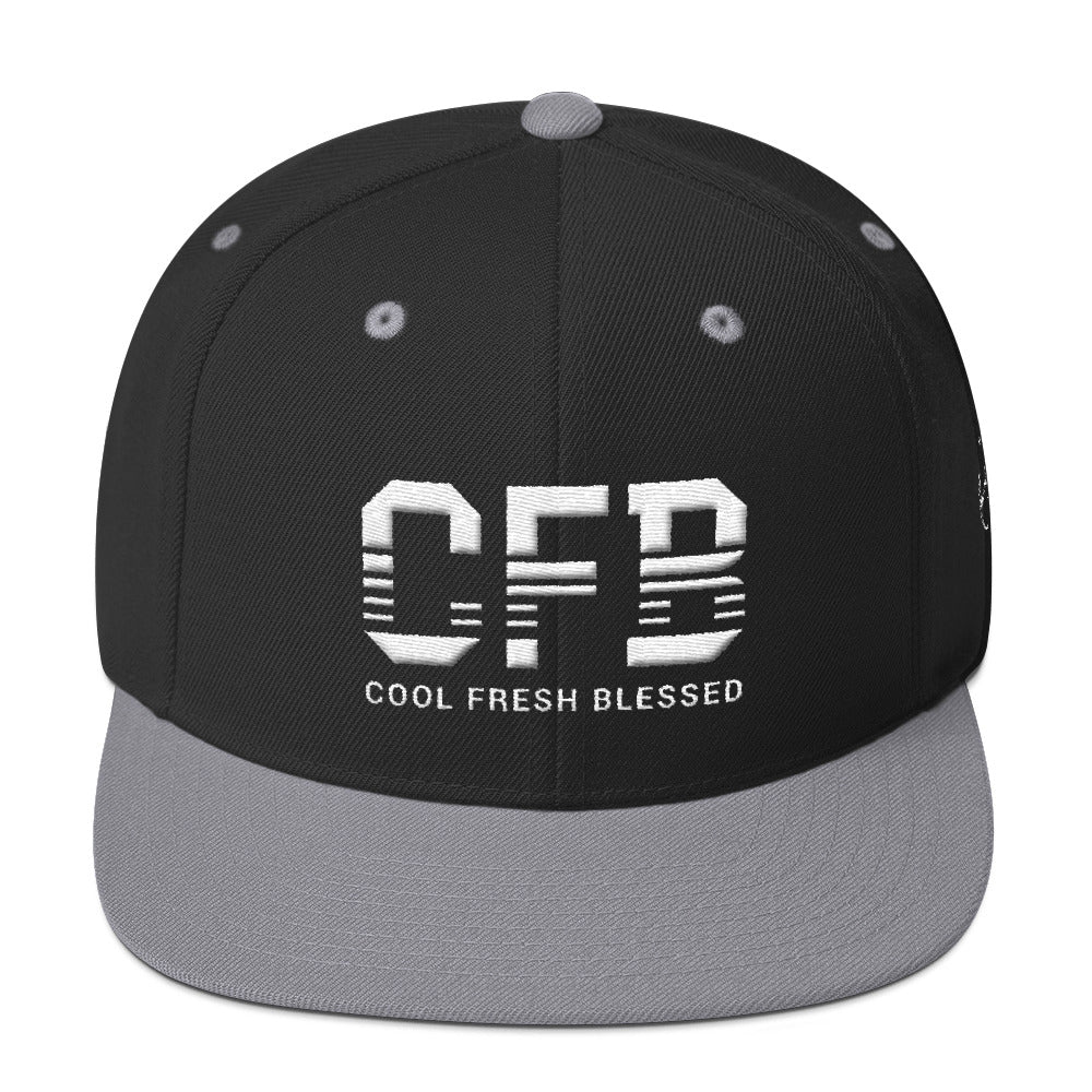CFB Snapback Hat (White)