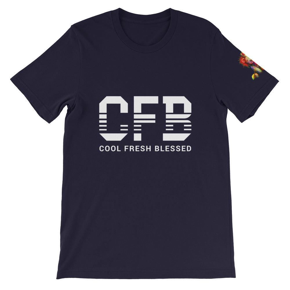 CFB King on Sleeve T-Shirt (white)