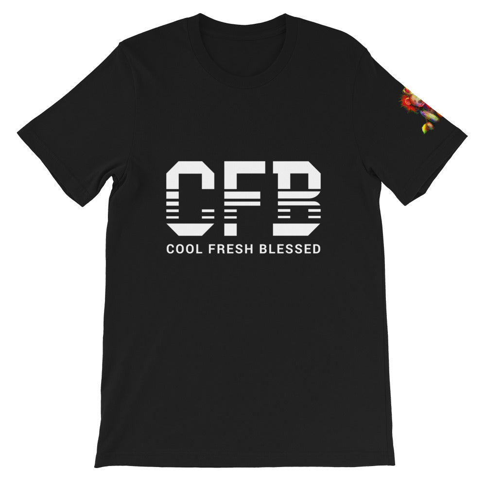 CFB King on Sleeve T-Shirt (white)