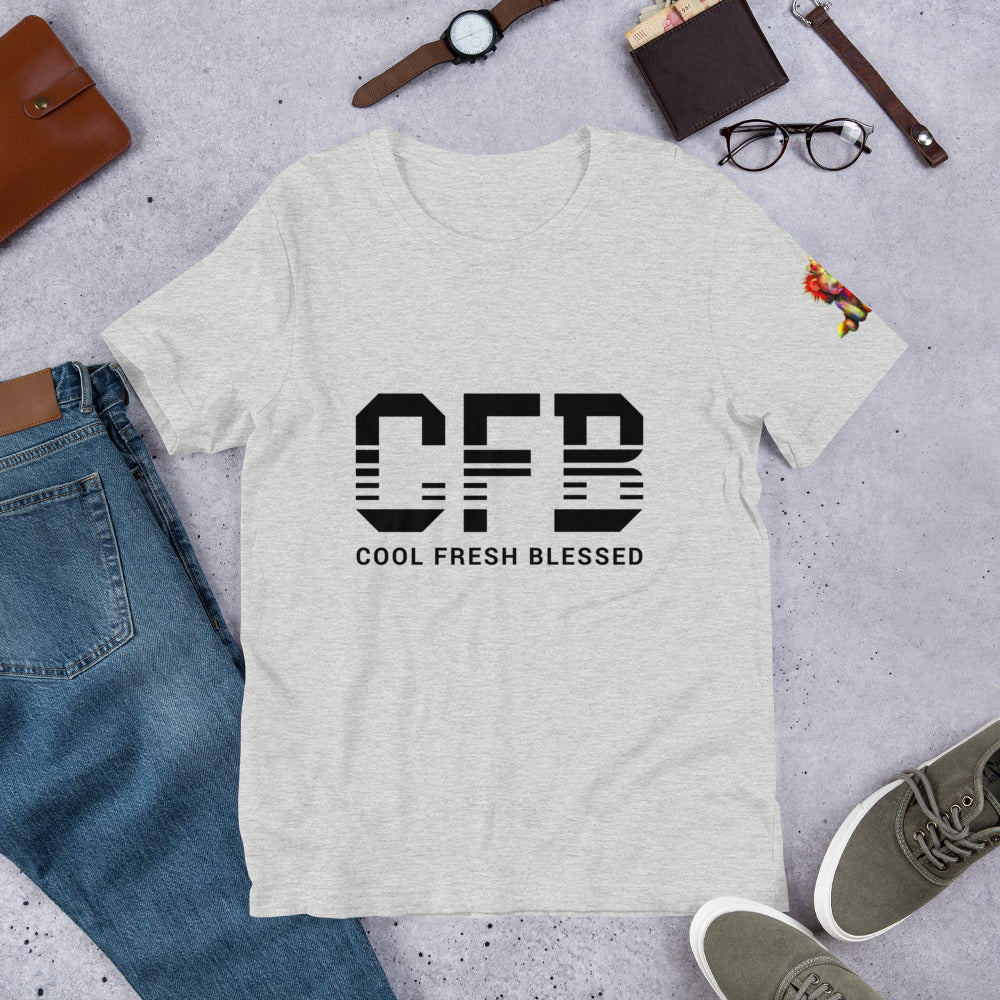 CFB King on Sleeve T-Shirt (Black)