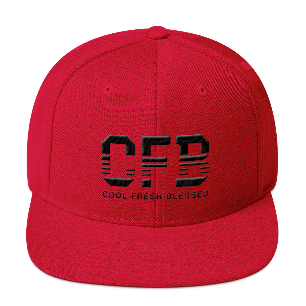 CFB Snapback Hat (Black)