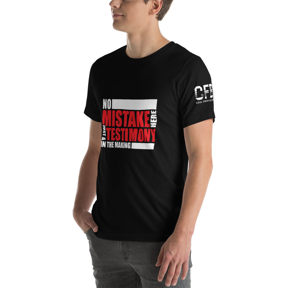 No Mistake T-Shirt (black T)