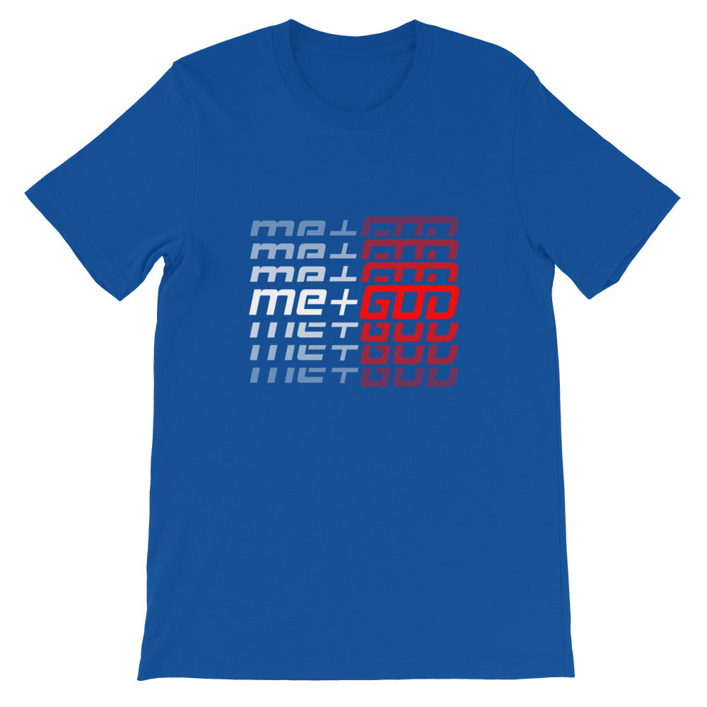 me+GOD Echo T-Shirt (white/red)