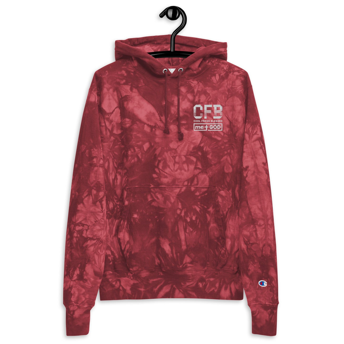 CFB Women Champion tie-dye hoodie