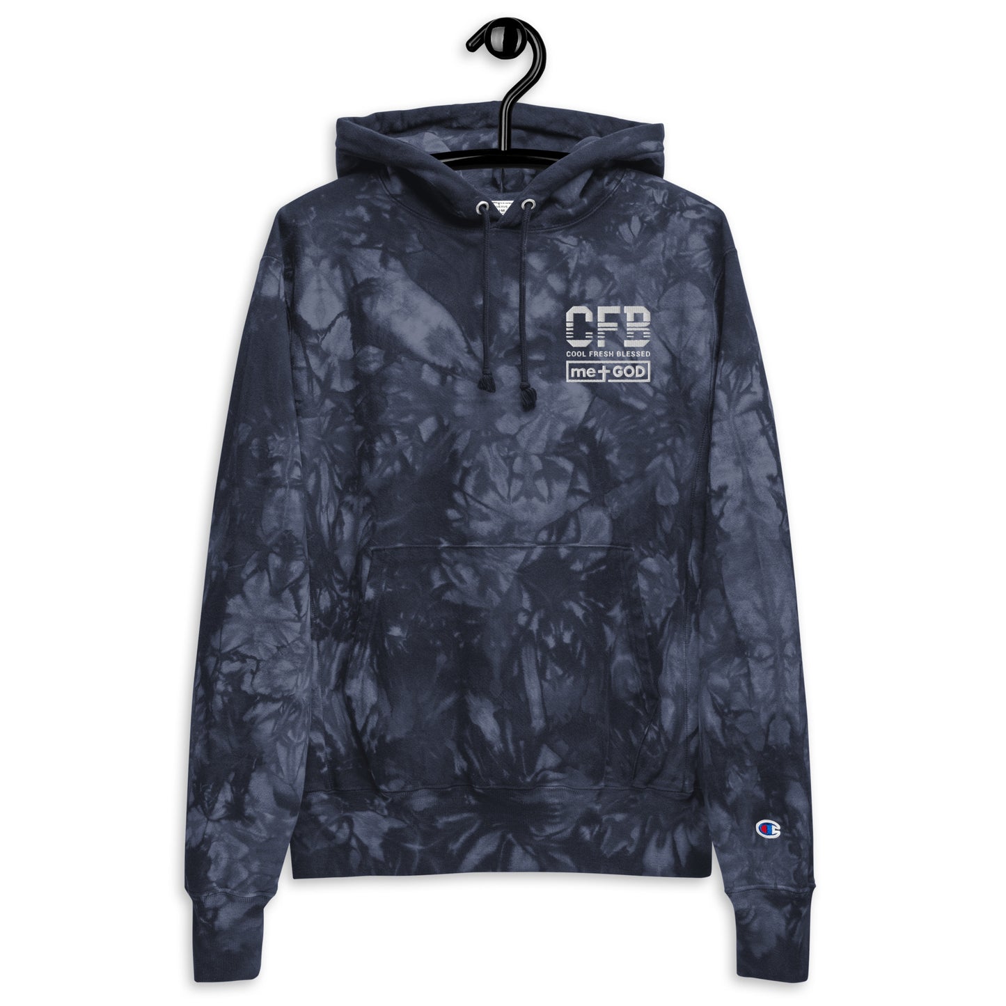 CFB Women Champion tie-dye hoodie