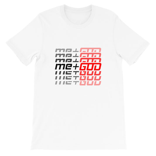 me+GOD Echo T-Shirt (black/red)