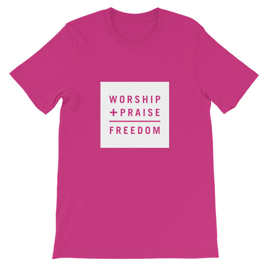 W+P=FREEDOM T-Shirt (white block)