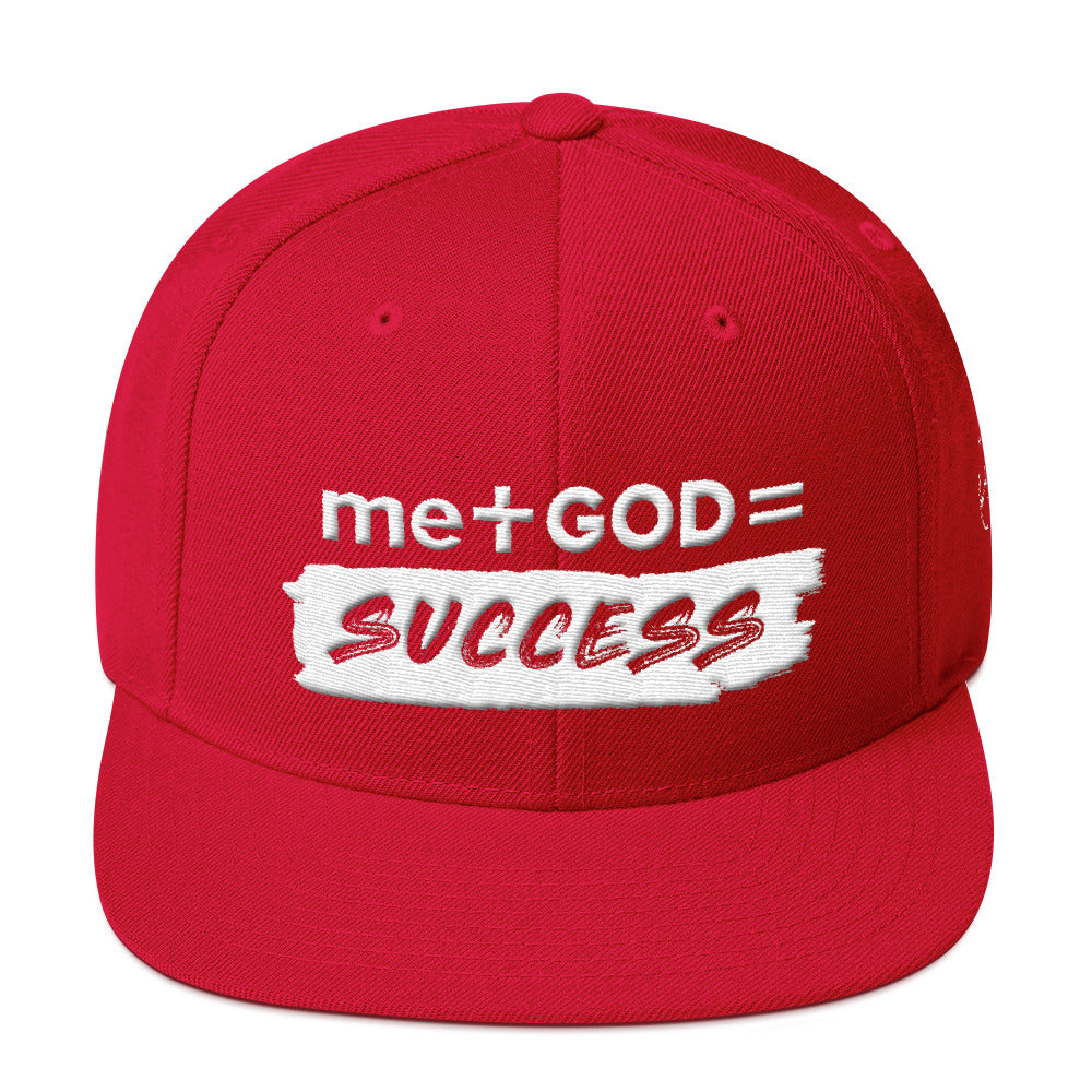 Success Snapback Hat (White)