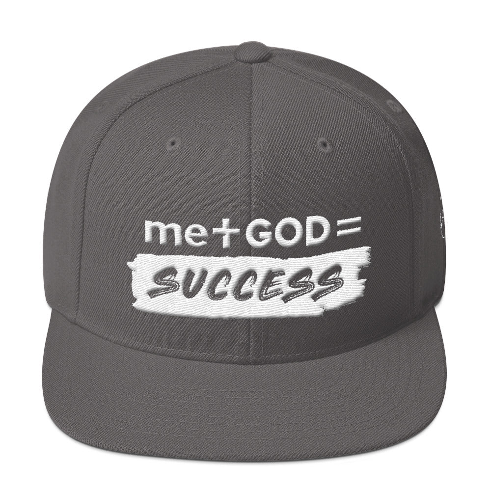 Success Snapback Hat (White)