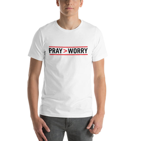 Pray>Worry T-Shirt (black)