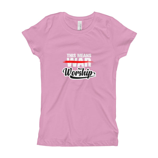 Girl's This Means Worship T-Shirt