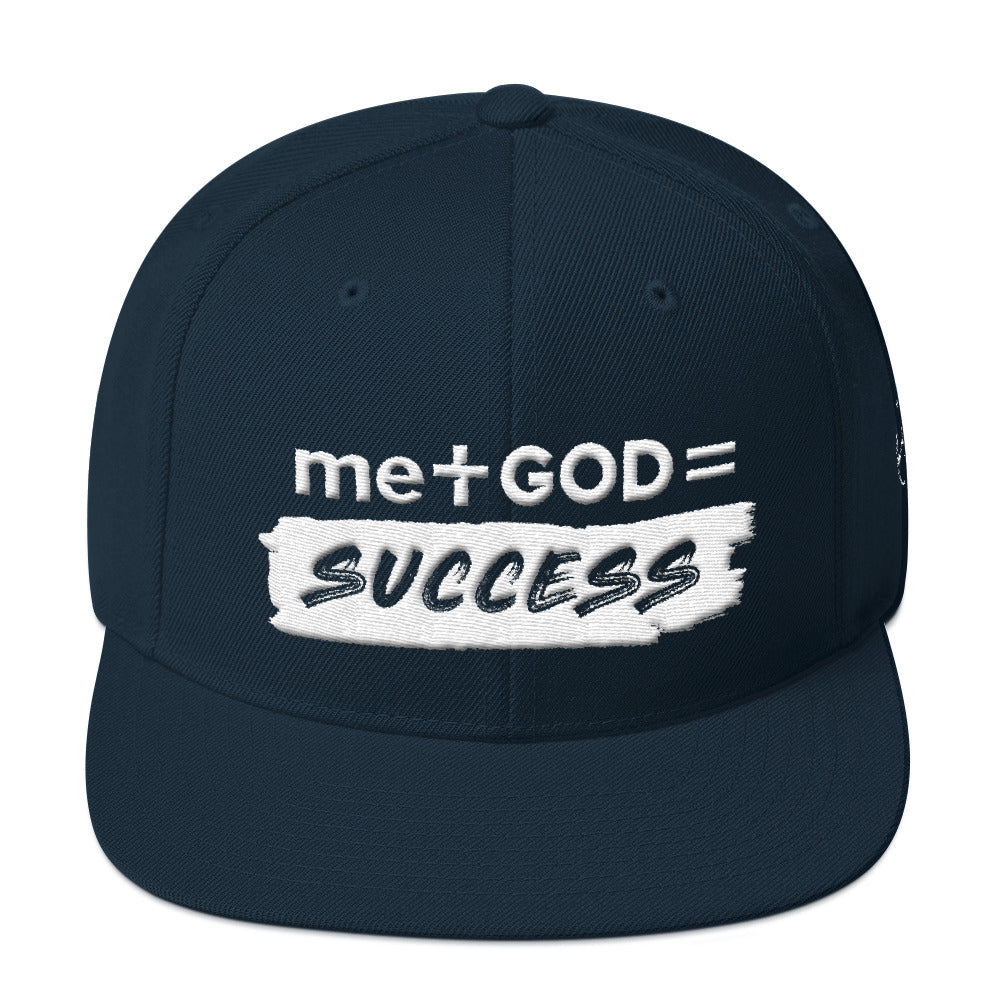 Success Snapback Hat (White)