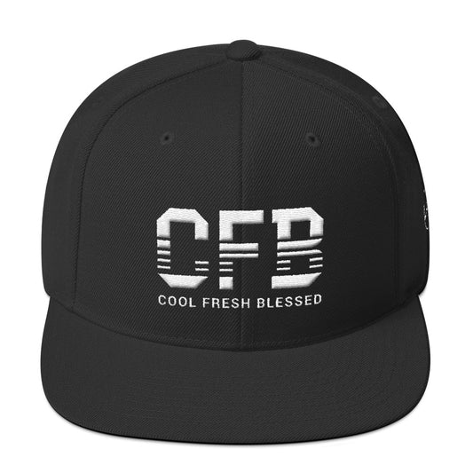 CFB Snapback Hat (White)