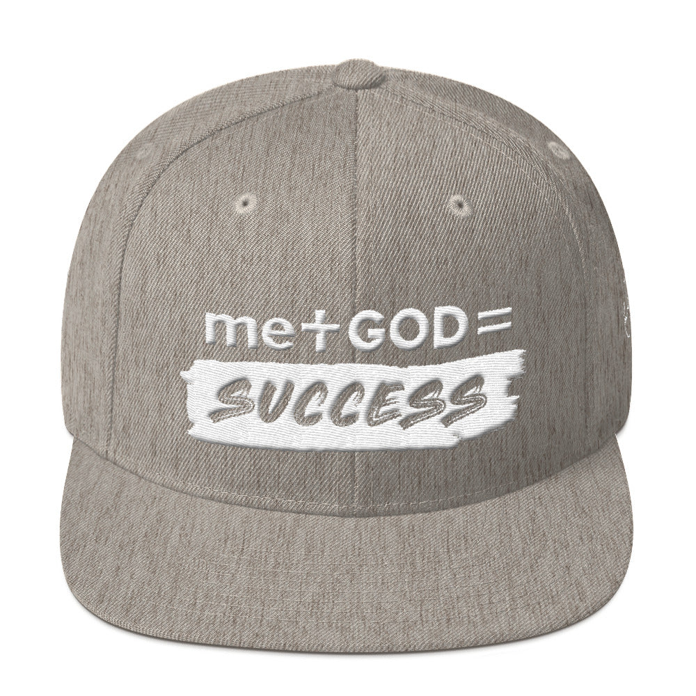 Success Snapback Hat (White)