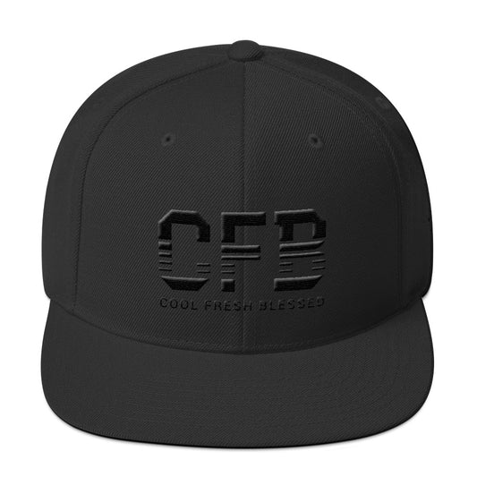 CFB Snapback Hat (Black)