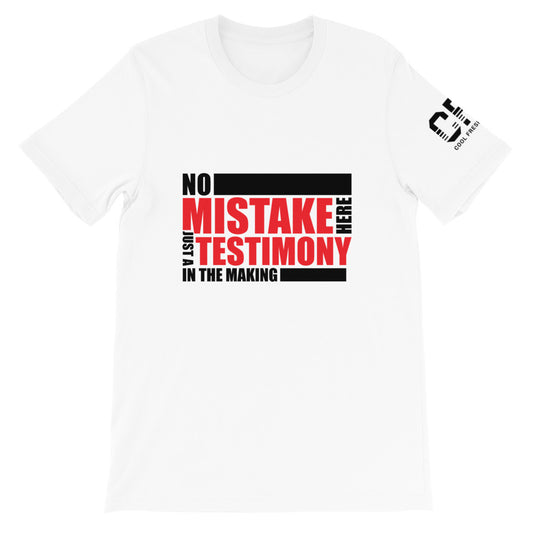 No Mistake T-Shirt (white T)