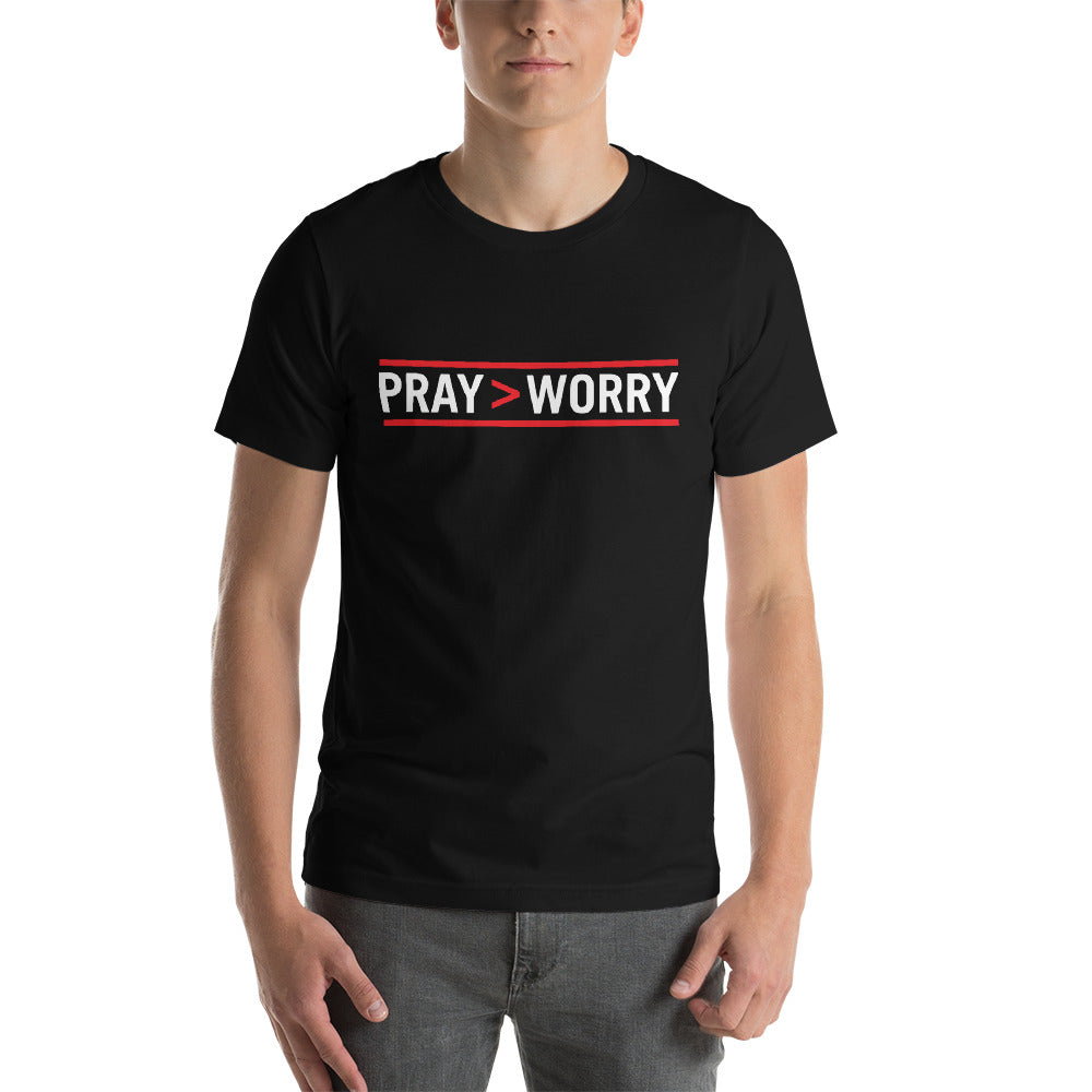 Pray>Worry T-Shirt (white)