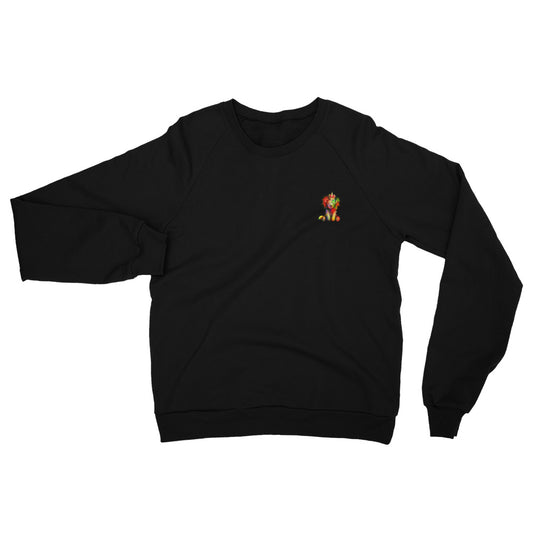 King logo Fleece Raglan Sweatshirt