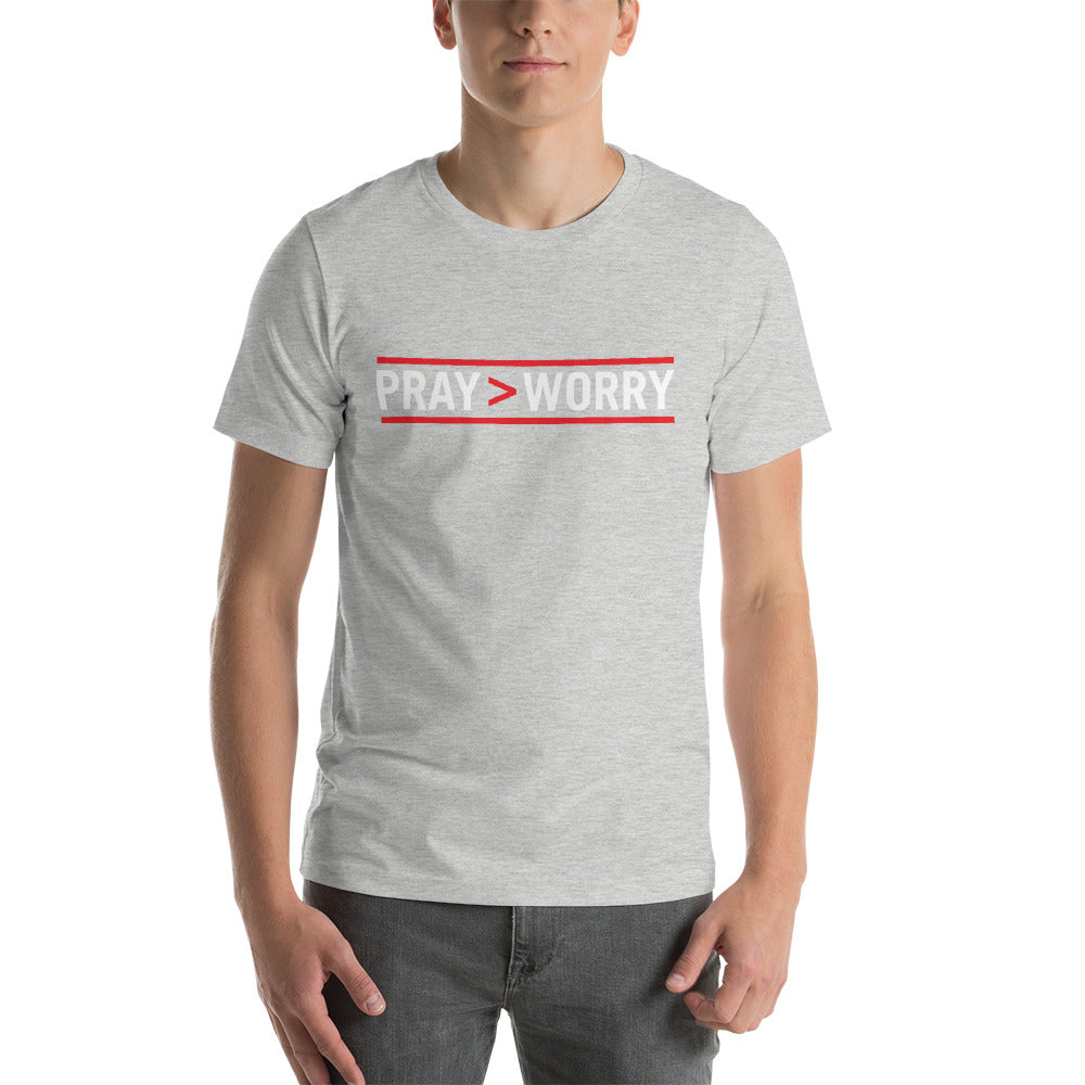Pray>Worry T-Shirt (white)