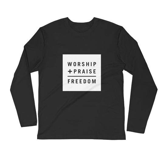 W+P=FREEDOM Fitted Crew (Black T)