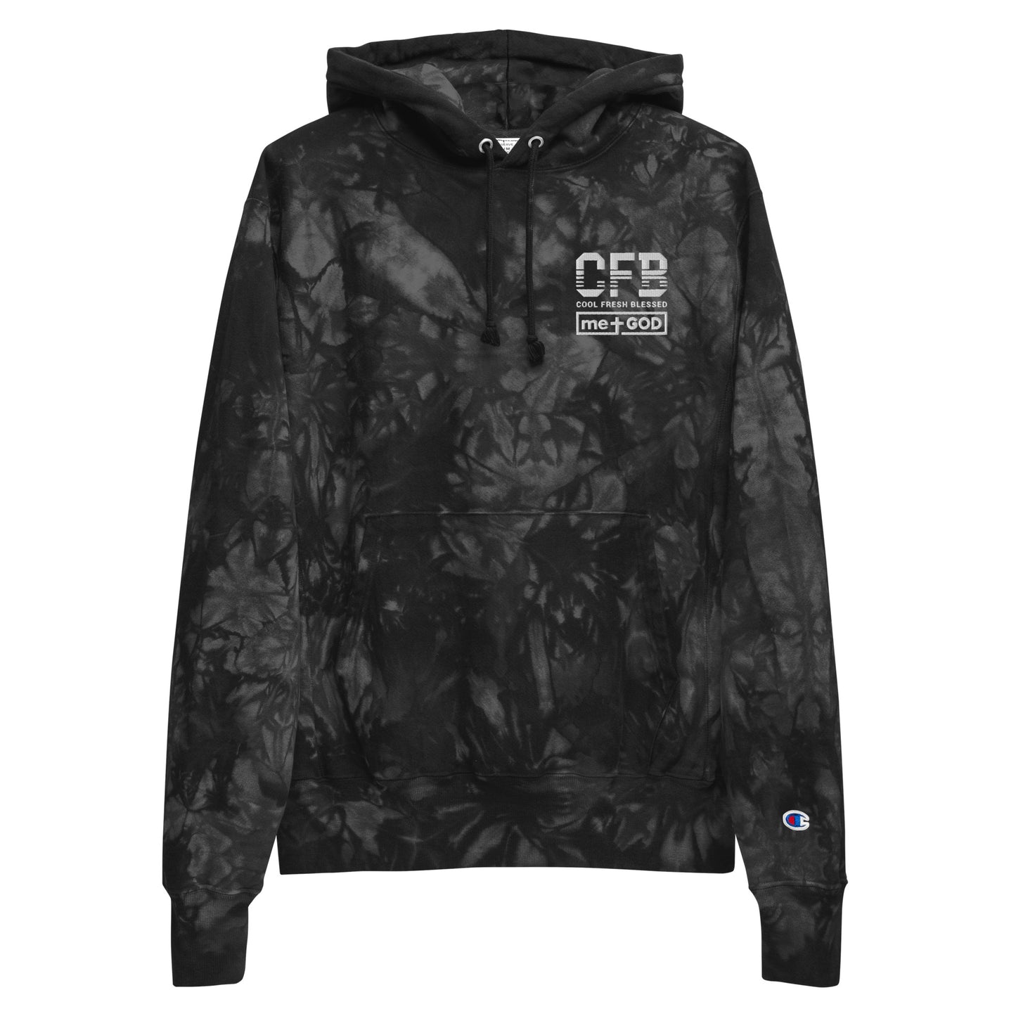 CFB Women Champion tie-dye hoodie