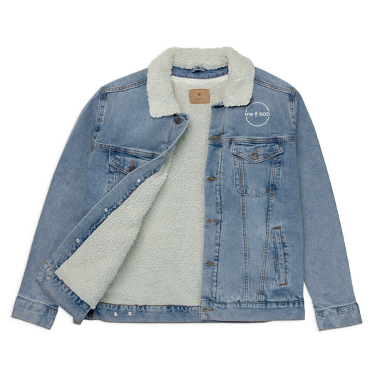 M+G Women denim sherpa jacket